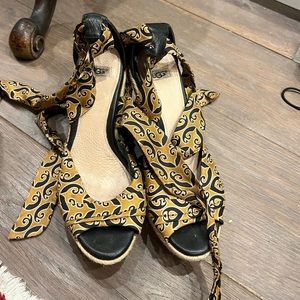 Most beautiful UGG wedge espadrilles